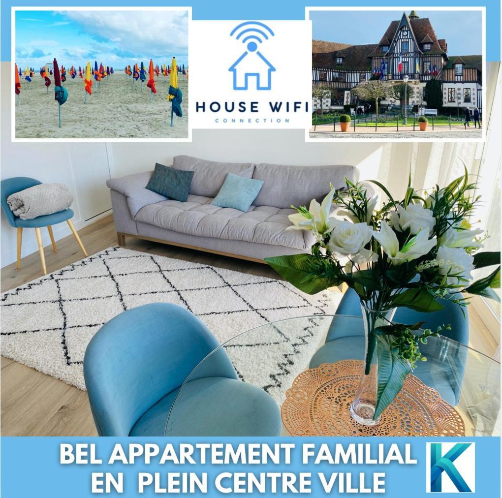 Superbe Appartement Familial "K" Hypercentre Довіль Екстер'єр фото